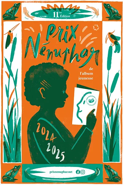 Affiche du Prix Nénuphar, 11ᵉ édition (2024-2025)