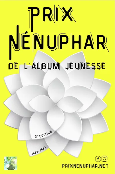 Affiche du Prix Nénuphar, 9ᵉ édition (2022-2023)