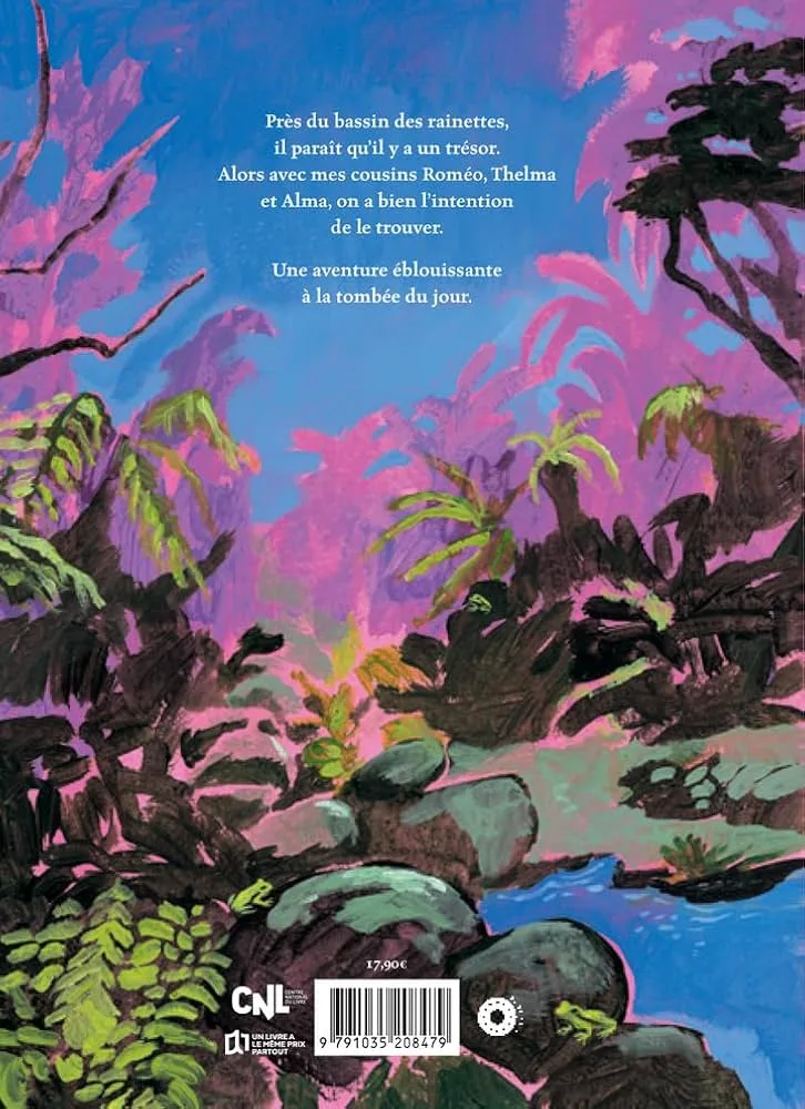 Quatrième de couverture de La chasse aux rainettes