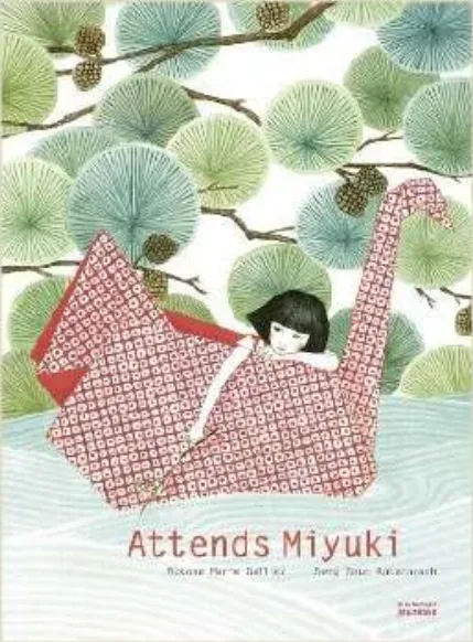 Couverture de l'album « Attends Miyuki » — sélection Prix Nénuphar 3ᵉ édition (2016-2017)