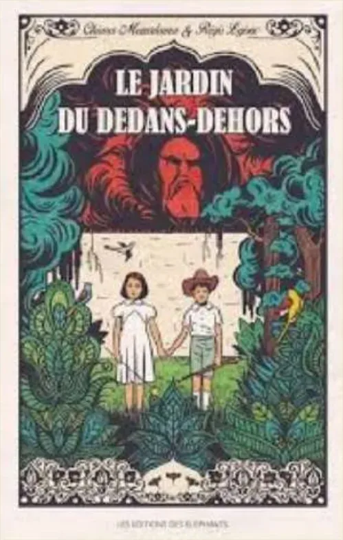 Couverture de l'album « Le Jardin du dedans-dehors » — sélection Prix Nénuphar 5ᵉ édition (2018-2019)