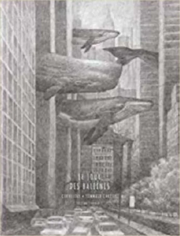 Couverture de l'album « La Tour des baleines » — sélection Prix Nénuphar 6ᵉ édition (2019-2020)