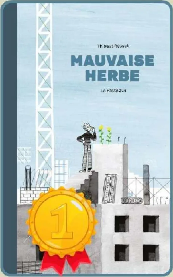 Couverture de l'album « Mauvaise herbe » — sélection Prix Nénuphar 7ᵉ édition (2020-2021) (album lauréat)