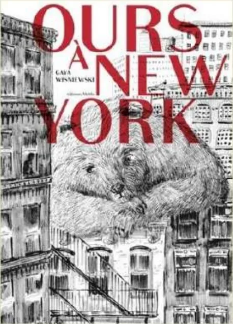 Couverture de l'album « Ours à New York » — sélection Prix Nénuphar 8ᵉ édition (2021-2022)