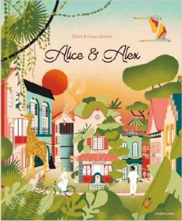 Couverture de l'album « Alice & Alex » — sélection Prix Nénuphar 8ᵉ édition (2021-2022)