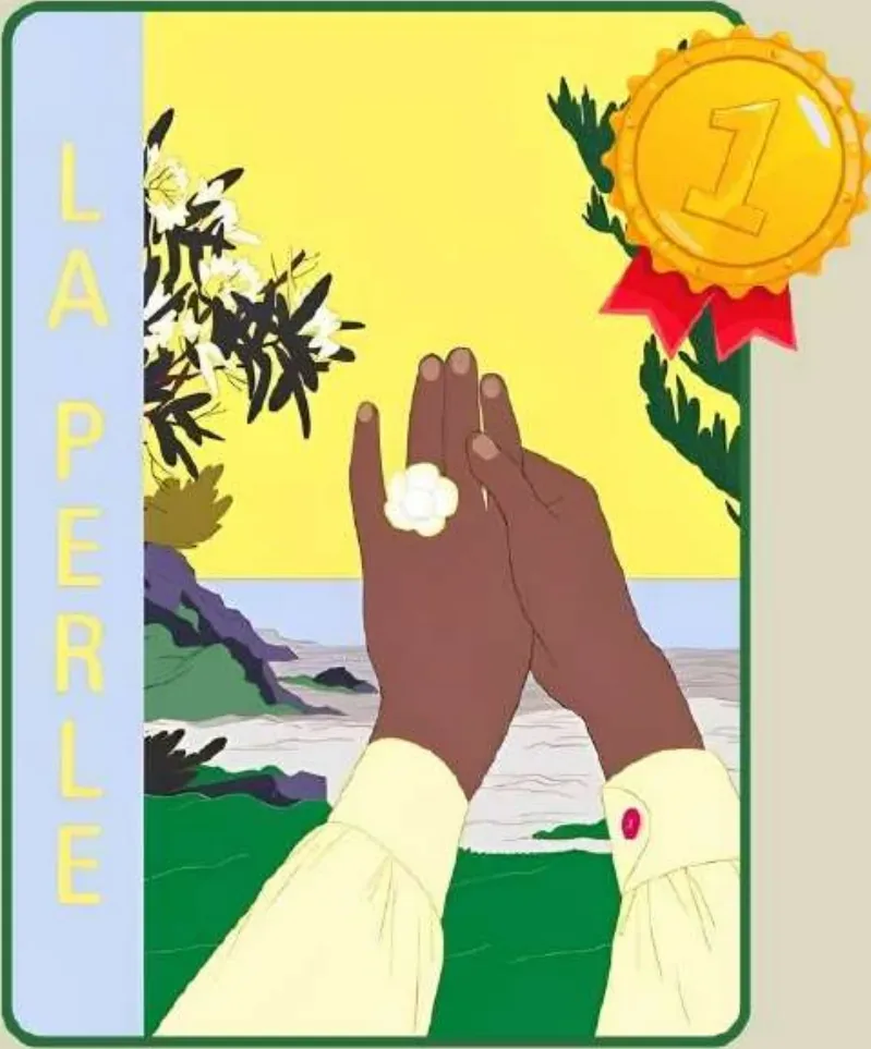 Couverture de l'album « La Perle » — sélection Prix Nénuphar 9ᵉ édition (2022-2023) (album lauréat)